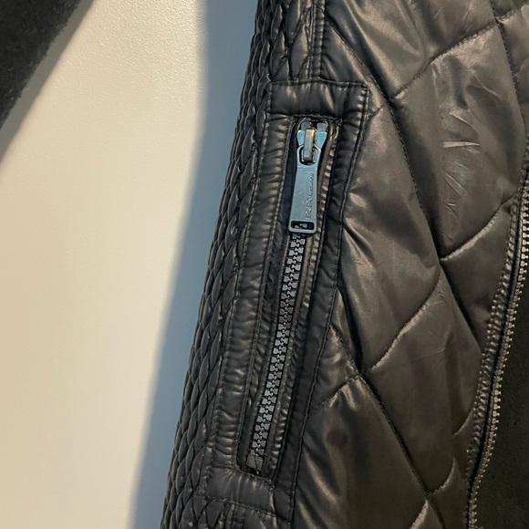 BCBGeneration Quilted Black Puffer Jacket Sz XS - Picture 4 of 13